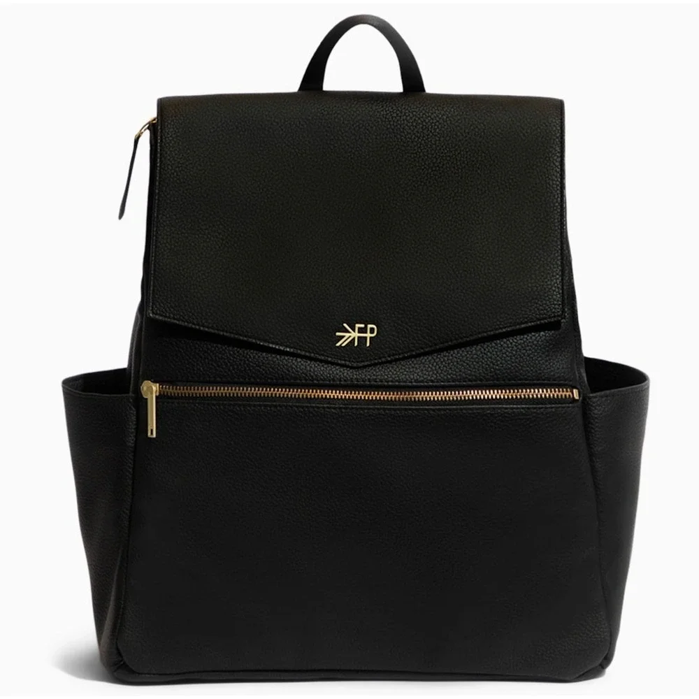 Freshly Picked Convertible Classic Diaper Bag II Backpack Large Vegan Leather - Picture 1 of 10